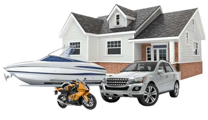 House, Car, Boat