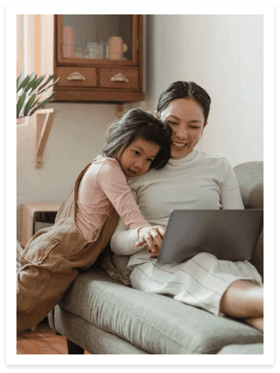 Adviser reviewing documents with a client