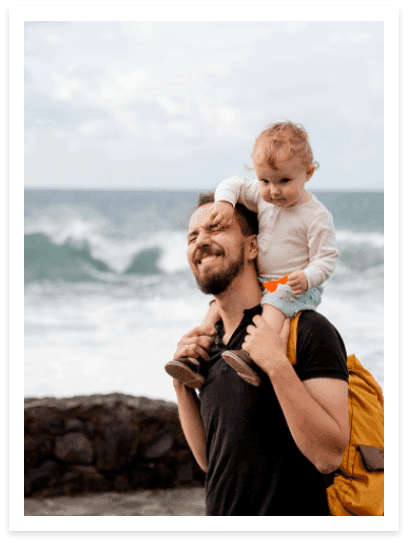 Adviser presenting protection options
